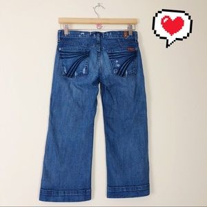 7 For All Mankind Crop Dojo Size 24 C85